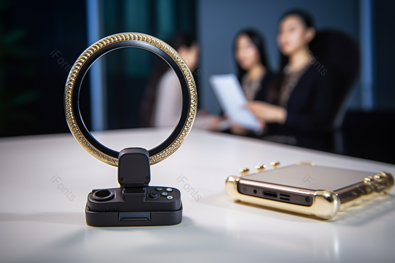 电商美女主播网络直播设备手机支架摄影真实,高清,摄影图,摄影图片,图片大全,摄影图免费下载